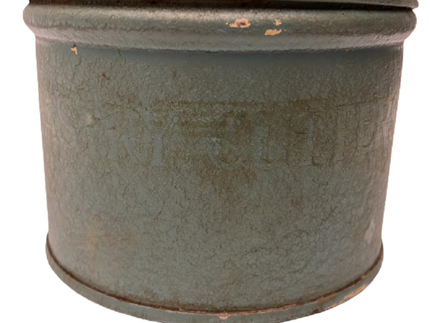 İNGİLİZ TALA PASTRY CUTTER YEŞİL TENEKE PASTA KESİCİ SAKLAMA KUTUSU KUTUSU