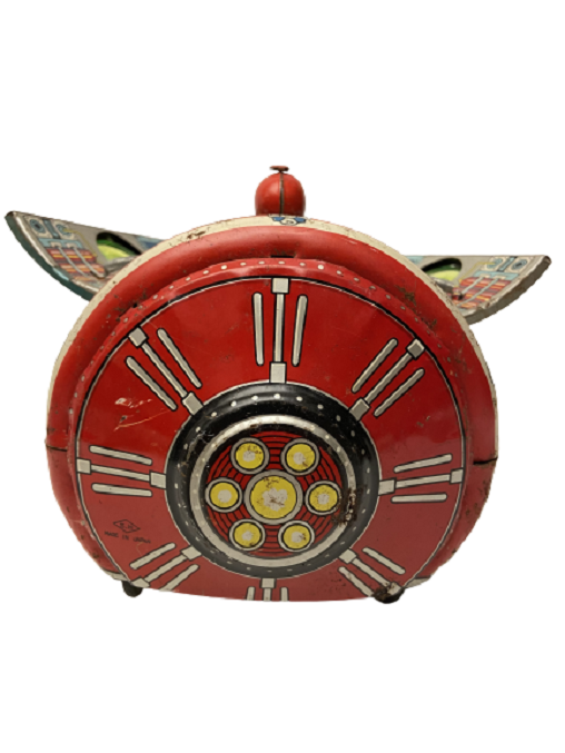 1960 JAPAN UNITED STATES SPACE CAPSULE UZAY KAPSÜLÜ TENEKE OYUNCAK