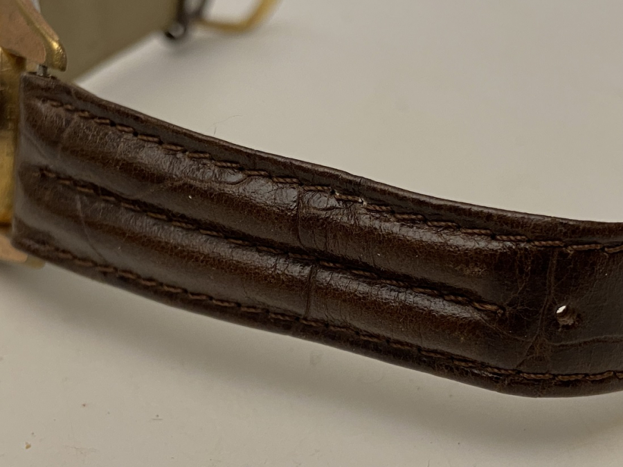 VIALUX SUPER 17 JEWELS INCABLOG İSVİÇRE ÇELİK KASA DERİ KAYIŞ TAKVİMLİ SORUNSUZ KURMALI KOL SAATİ