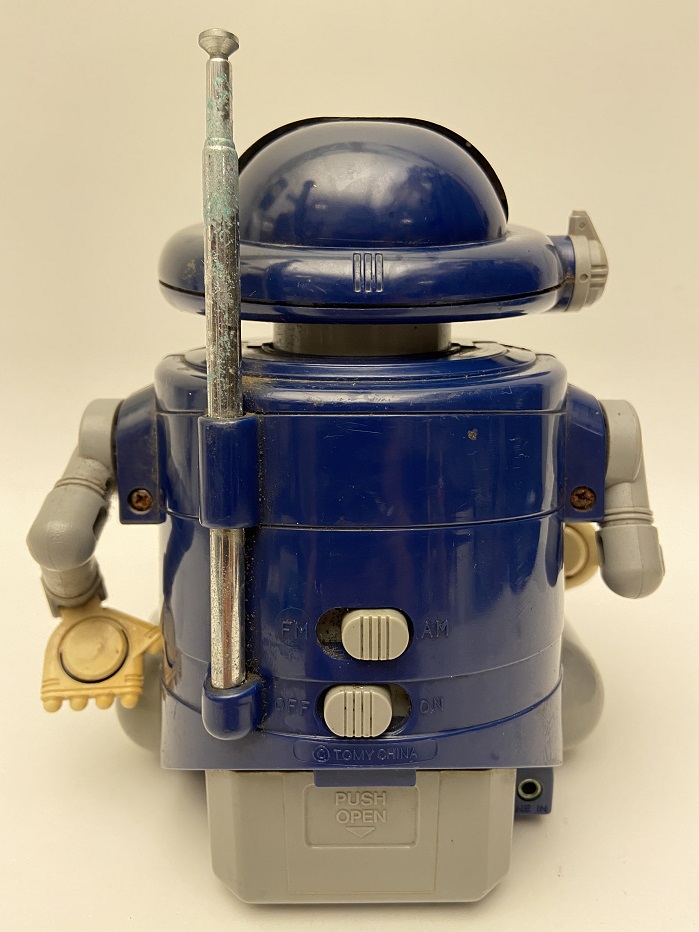 VİNTAGE 1980 TOMY MR DJ RADIO ROBOT FORMUNDA RADYO