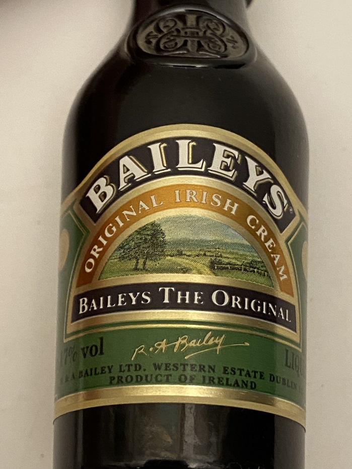 BAILEY'S THE IRISH CREAM LİKÖR MİNYATÜR İÇKİ ŞİŞESİ 