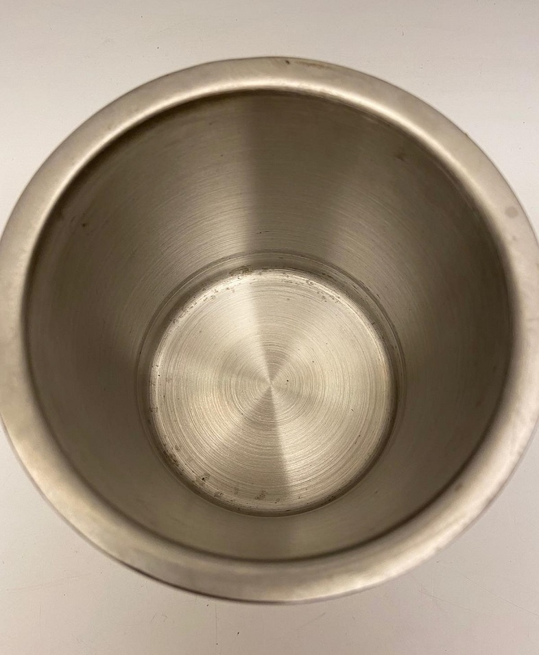 YENİ RAKI LOGOLU PASLANMAZ KROM METAL TERMOSLU CELİK BUZ KOVASI