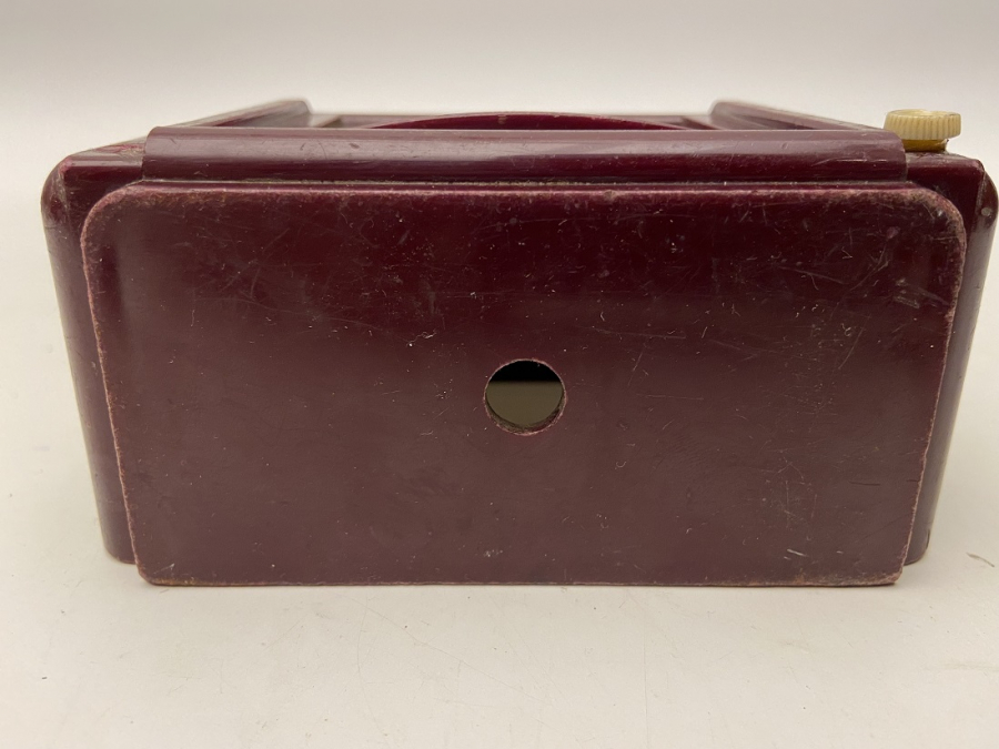 AKBANK BİRİKEN PARANIZA İKRAMİYE YAZILI BAKALİT RADYO KUMBARA NADİRDİR