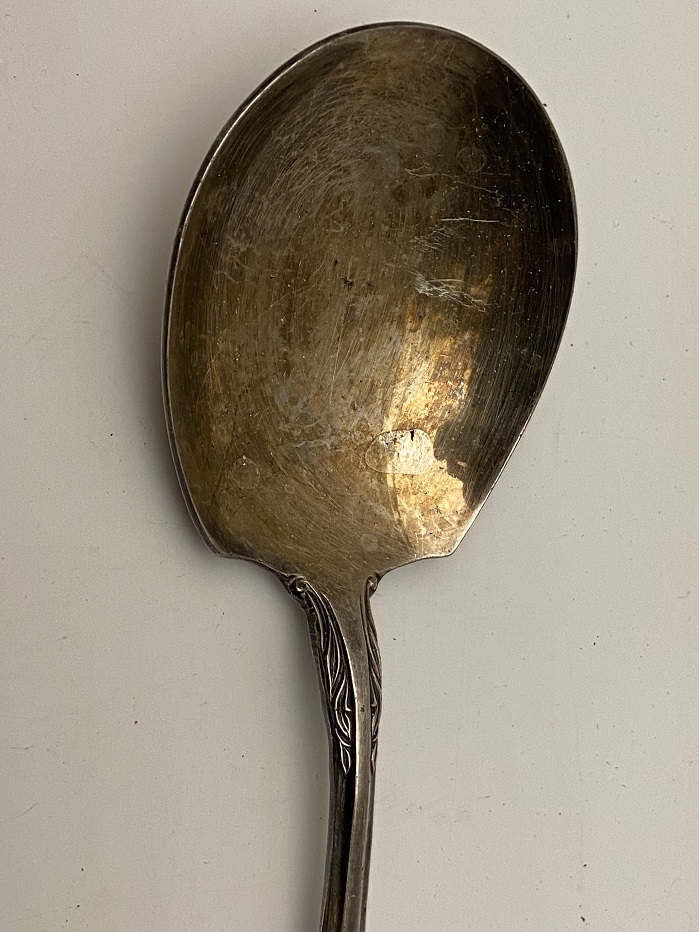 GROSVENOR LAUREATE GÜMÜŞ KAPLAMA İŞLEMELİ SERVİS KAŞIĞI VE SERVİS ÇATALI