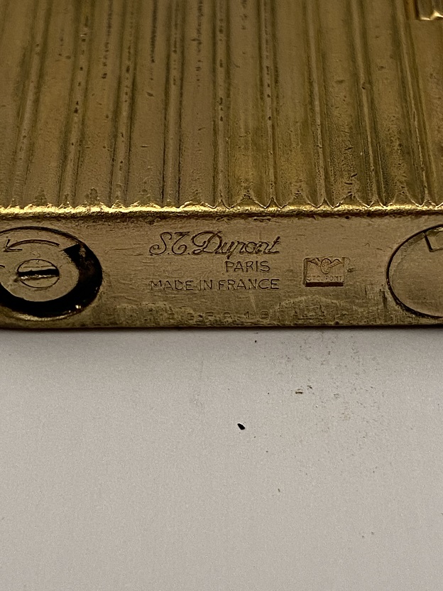 FIRANSIZ VİNTAGE S.T. DUPONT PARİS GAZLI ÇAKMAK SERİ NUMARALI ORJİNAL