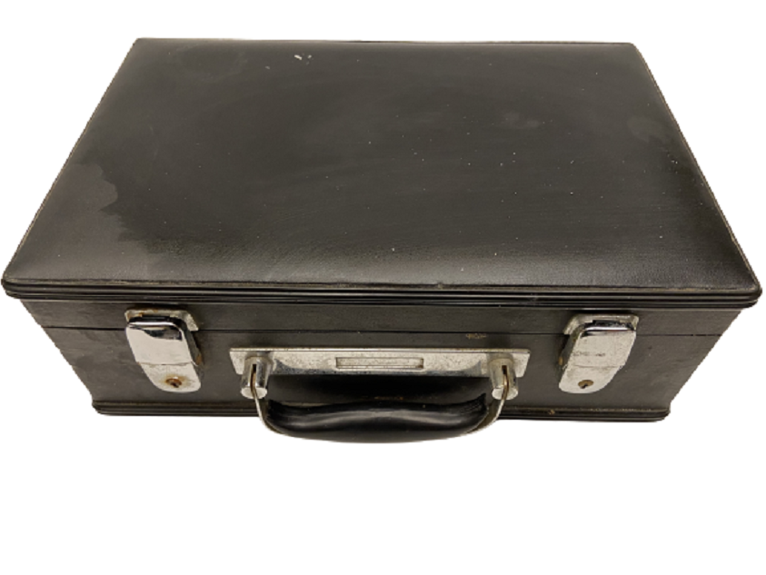 1950 ORİJİNAL TAŞIMA ÇANTALI WQ - 6F ELECTRONIC ACUPUNCTOSCOPE AKUPUNKTUR ALETİ