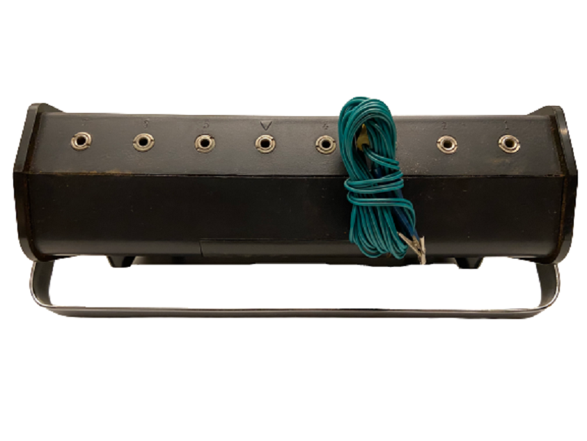 1950 ORİJİNAL TAŞIMA ÇANTALI WQ - 6F ELECTRONIC ACUPUNCTOSCOPE AKUPUNKTUR ALETİ