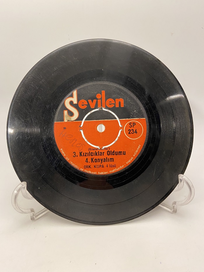 ORK. KUPA 4 LÜSÜ RUMELİ KARŞILAMASI - KADİFEDEN KESESİ - KIZILCIKLAR OLDU MU - KONYALIM 45 LİK YERLİ PLAK