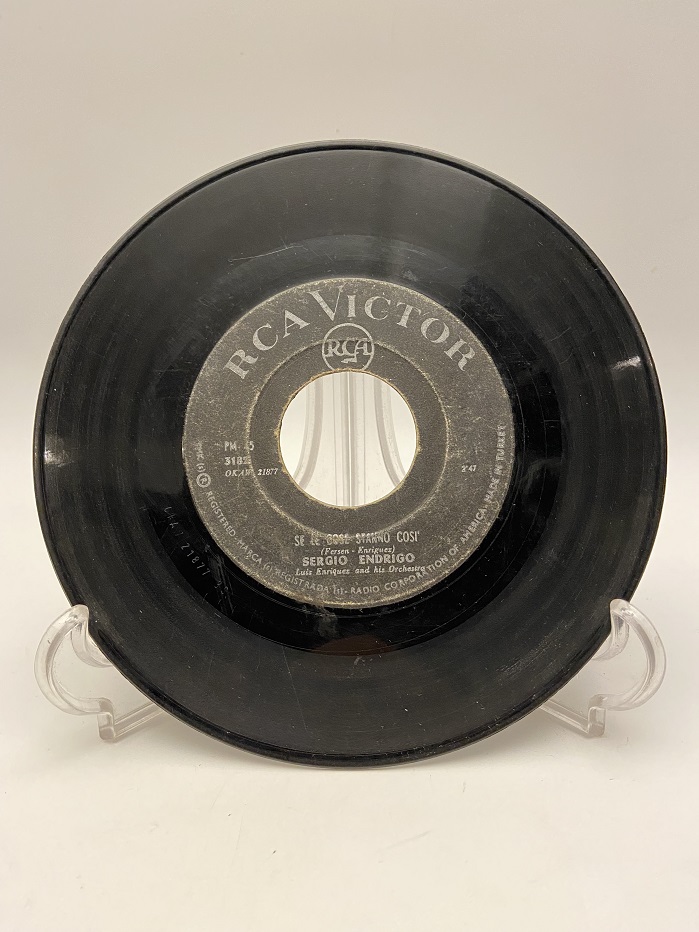 SERGIO ENDRIGO VIVA MADDALENA - SERİES LE COSE STANNO COSİ 45 LİK YABANCI PLAK