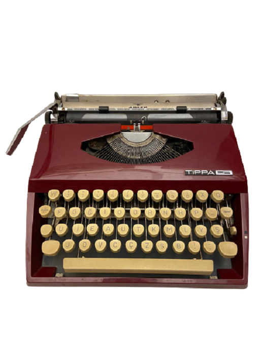 TİPPA  T-A  VERTRİEBS-GMBH  ADLER  MEKANİK DAKTİLO 1966 MODEL ALMAN MALI