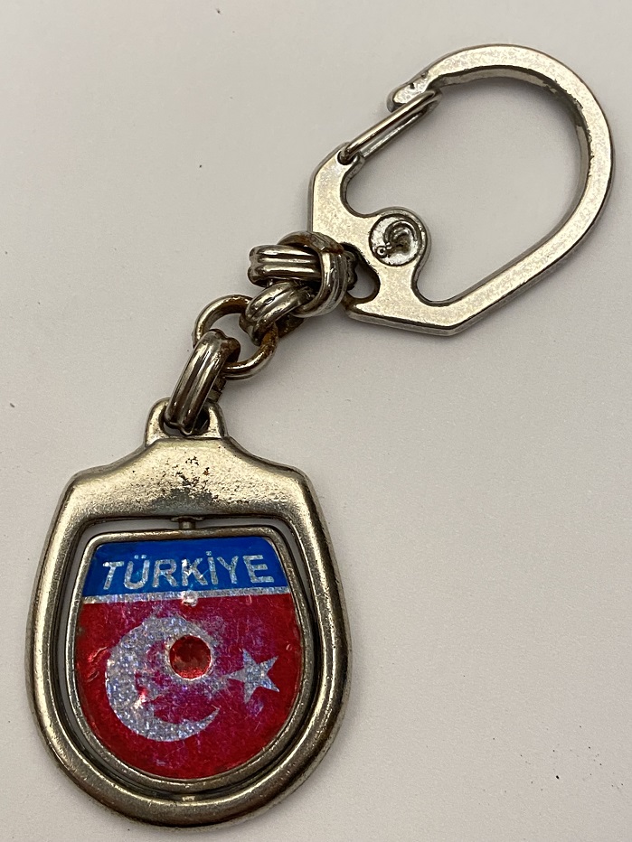 TÜRK BAYRAĞI BASKILI ANAHTARLIK