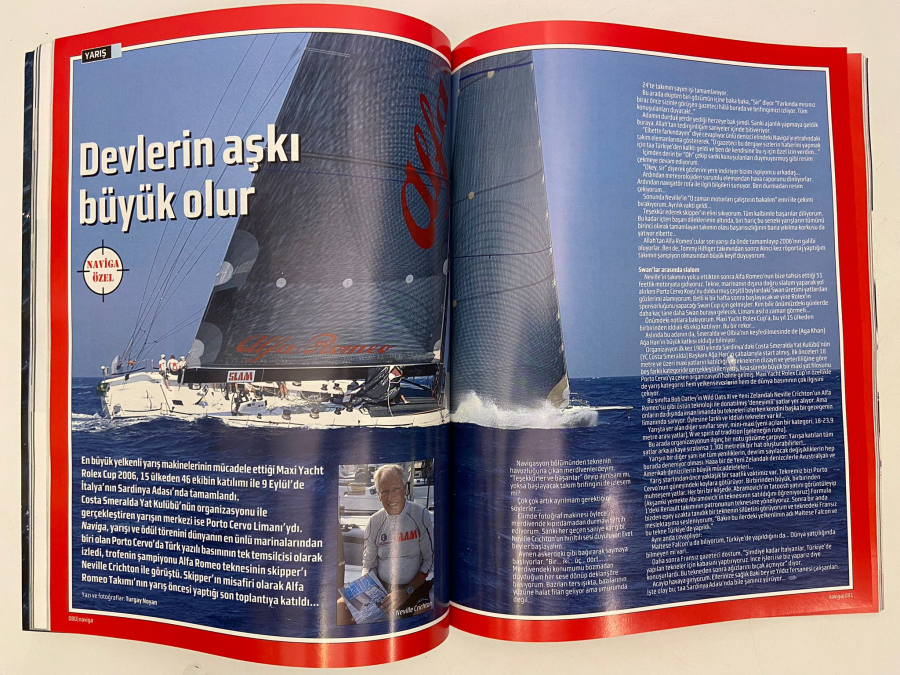 NAVİGA TEKNE YELKEN VE DENİZ KÜLTÜRÜ DERGİSİ 6 EKİM 2005 SAYISI