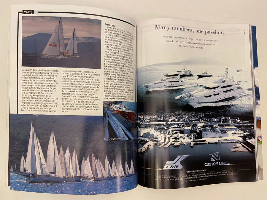 NAVİGA TEKNE YELKEN VE DENİZ KÜLTÜRÜ DERGİSİ 5 ARALIK 2005 SAYISI