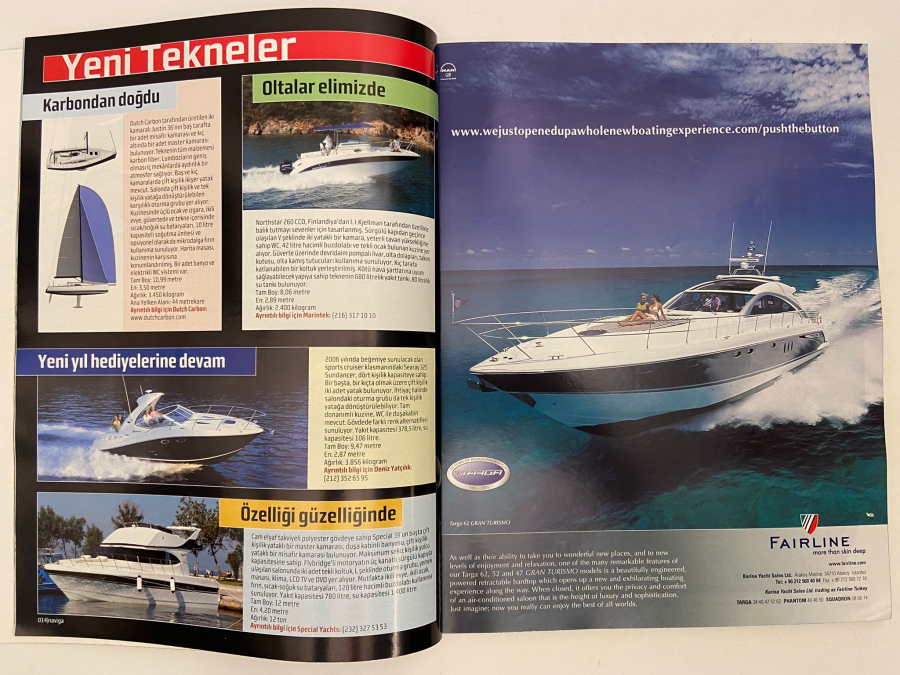 NAVİGA TEKNE YELKEN VE DENİZ KÜLTÜRÜ DERGİSİ 6 ŞUBAT 2005 SAYISI