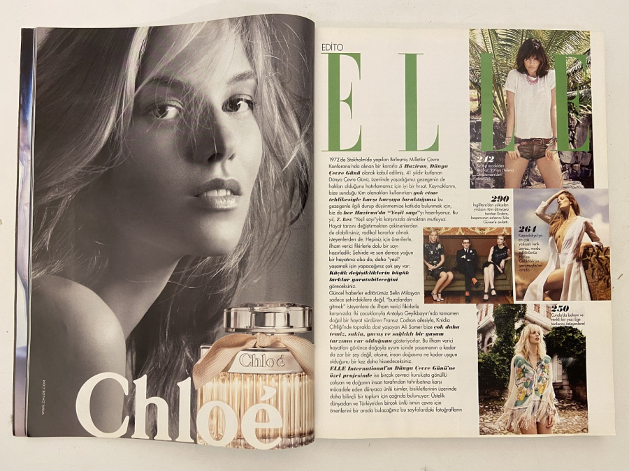 ELLE YEŞİL SAYI DERGİSİ