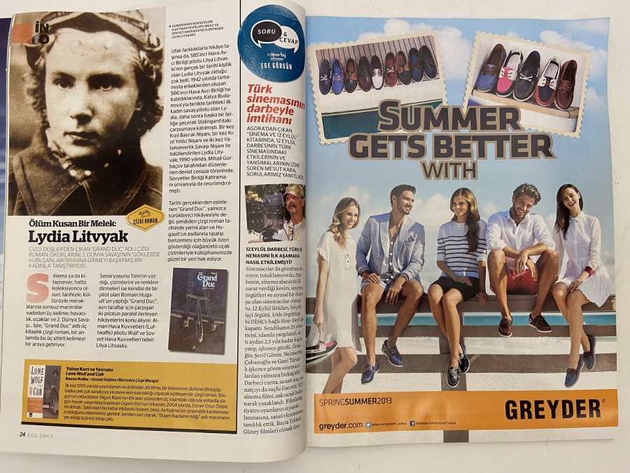 ESQUİZE BAHAR MODASI DERGİSİ