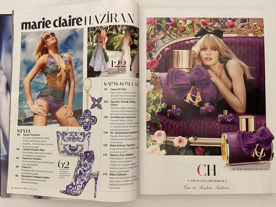 MARİE  CLAİRE YENİ RENKLER DERGİSİ