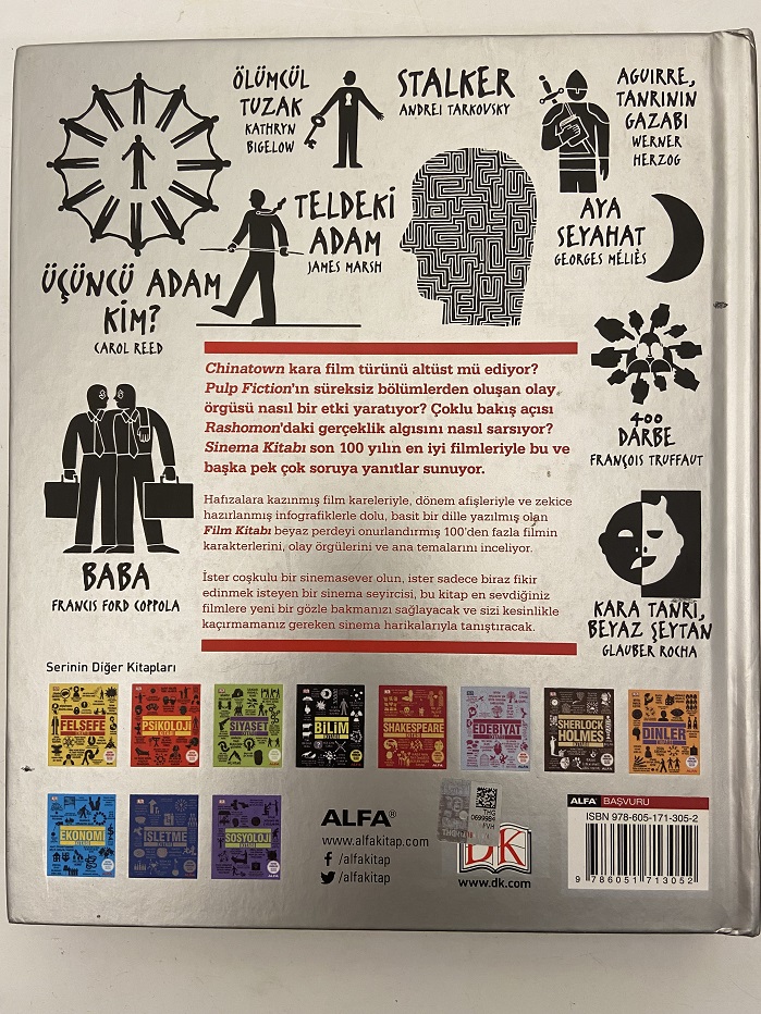 ALFA YAYINLARI SİNEMA KİTABI