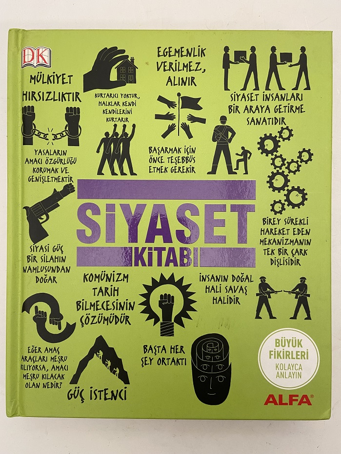 ALFA YAYINLARI SİYASET KİTABI KARTON KAPAK