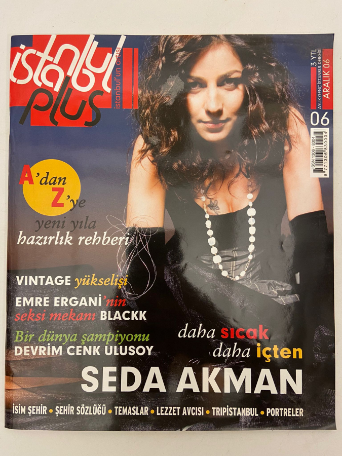 İSTANBUL PLUS SEDA AKMAN DERGİSİ