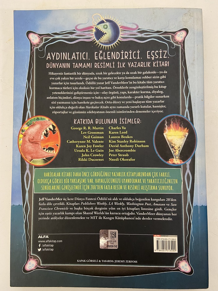 JEFF VANDERMEER HARİKALAR KİTABI