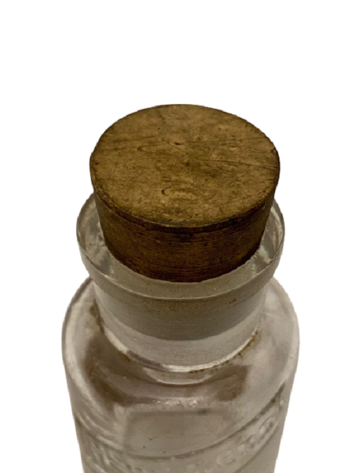 470 KÖNİGSBERG MANTAR TIPALI ESKİ CAM YAPMA ŞURUP ŞİŞESİ E. TOSSE & CO HAMBURG19.YÜZYIL SONLARI