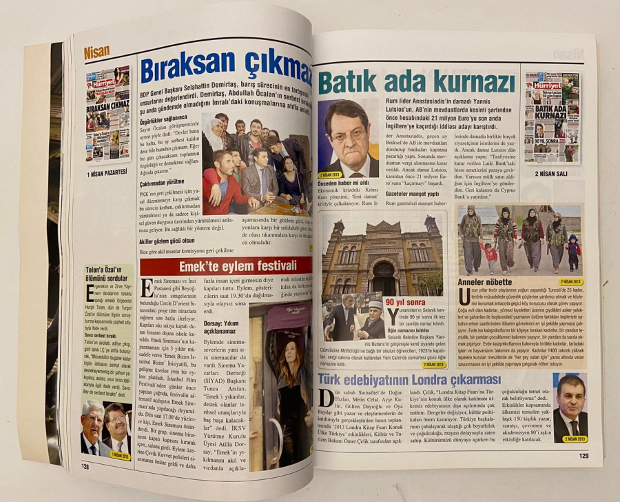 HÜRRİYET ALMANAK 2013  GAZETE DERGİSİ