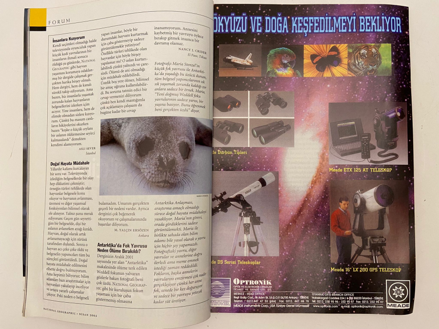 NATİONAL  GEOGRAPHİC   İŞTE O DERGİ