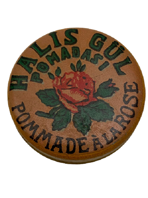 POMMADE A LA ROSE HALİS GÜL POMMADASI TENEKE KAPAKLI KUTUSUNDA