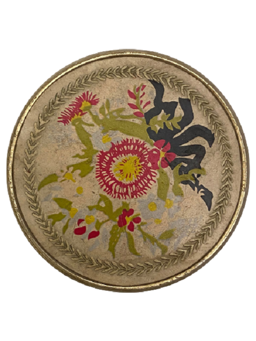 1950 VINTAGE ELİZABETH ARDEN ARDENA İNVİSİBLE VEİL DOLU MAKYAJ PUDRASI KAPAKLI KARTON KUTU