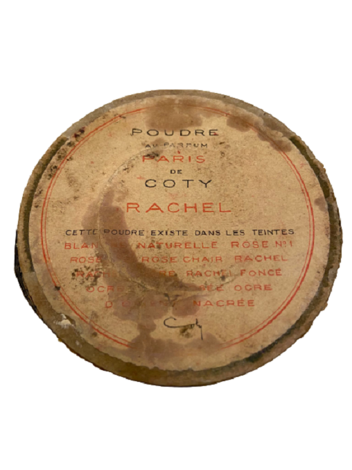 VİNTAGE HOUBIGANT PARIS DE COTY RACHEL MAKYAJ PUDRASI KUTUSU KARTON KUTU