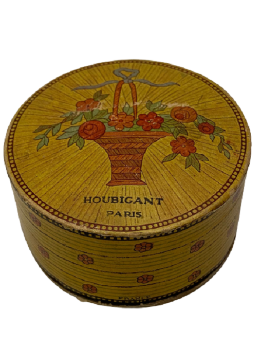 VİNTAGE HOUBIGANT PARIS DE COTY RACHEL MAKYAJ PUDRASI KUTUSU KARTON KUTU