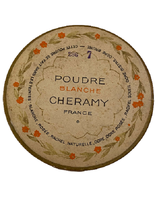 VİNTAGE NADİR POUDRE JOLI SOIR CHERAMY PARIS DOLU MAKYAJ PUDRASI KARTON KAPAKLI KUTU