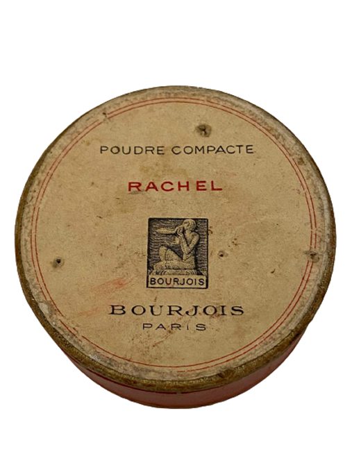 VİNTAGE POUDRE COMPACTE RACHEL BOURJOIS PARIS MAKYAJ PUDRASI KAPAKLI KARTON KUTU