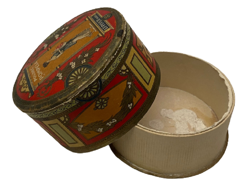 VINTAGE POUDRE POMPEİA L T PIVER PARIS MAKYAJ PUDRASI KUTUSU KARTON 