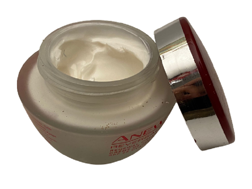1960 AVON ENGLAND KOZMETİK ANEW REVERSALIST RENEWAL CREAM BAKIM KREMİ OPALİN KAPAK