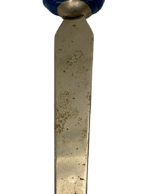 GÜMÜŞ DAMGALI OSMANLI TURALI DAMGALI VE CAM NAZARLIK ZARF ACACAGI