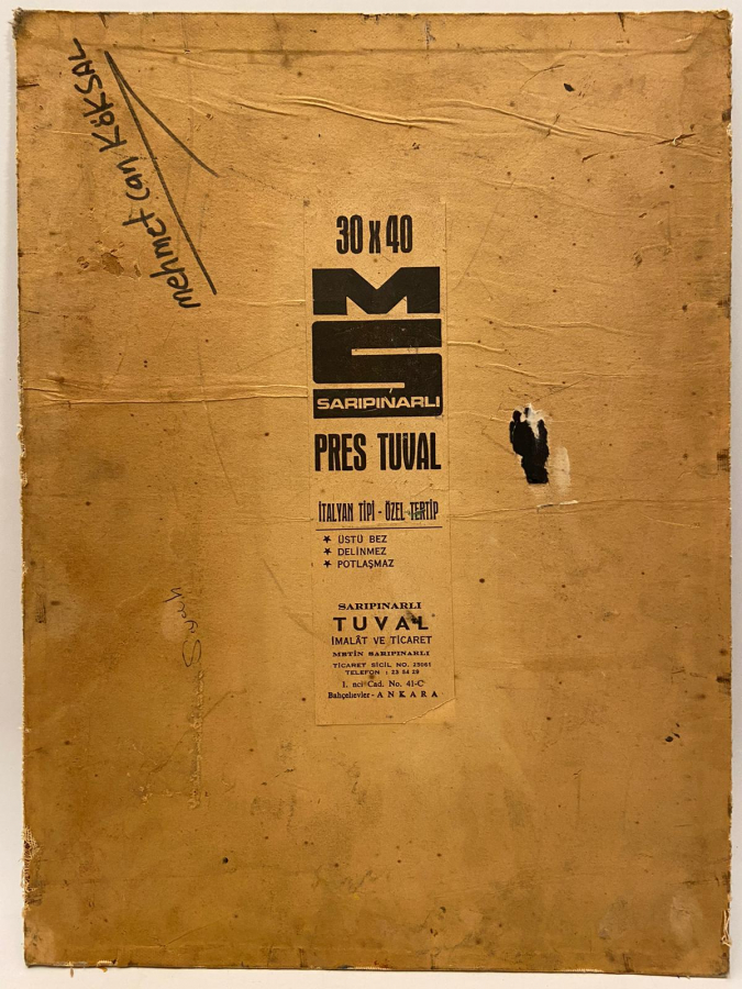 YAĞLI BOYA MANZARA DURALİT ÜZERİNE YAPIŞTIRILMIŞ TUVALE YAPILMIŞDIR TABLO