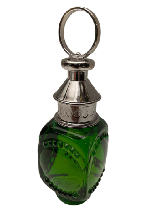 1960 AVON TAI WINDS FENER FORMUNDA YEŞİL CAM METAL KAPAKLI DOLU KOLONYA ŞİŞESİ