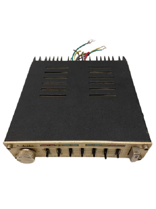 ACİKO 100 WATT GRAPHICE QUALIZER ABE 5004  OTO 7 BANT SÜRGÜLU KONTROL QODRO AMFİ SİSTEM