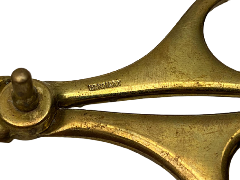 ALMAN DAMGALI AVRUPA SARI PİRİNC MUM SÖNDÜRME MAKASI