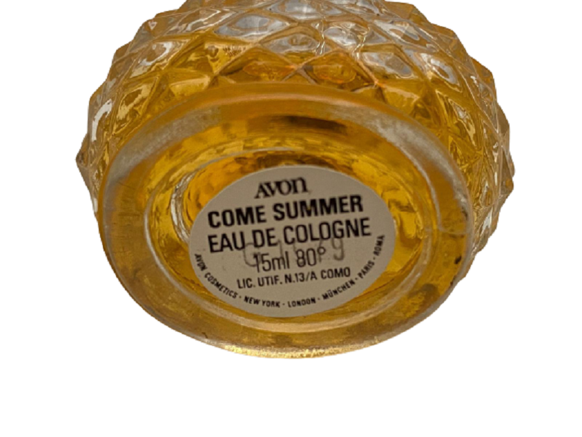AVON COME SUMMER EAU DE COLOGNE 15 ML KAPAKLI  KOLONYA ŞİŞESİ