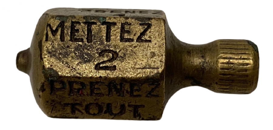 1800 YILLAR OSMANLI FRANSIZCA BASKI CAKILI YAZILI NADİR PİRİNC FIRDÖNDÜ OYUNU