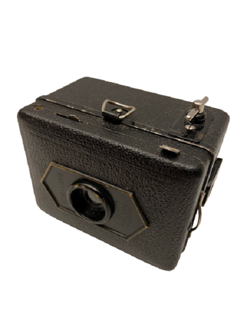 1930 ZEISS IKON BABY BOX DERİ ÇANTALI CAMERA FOTOGRAF MAKİNESİ 