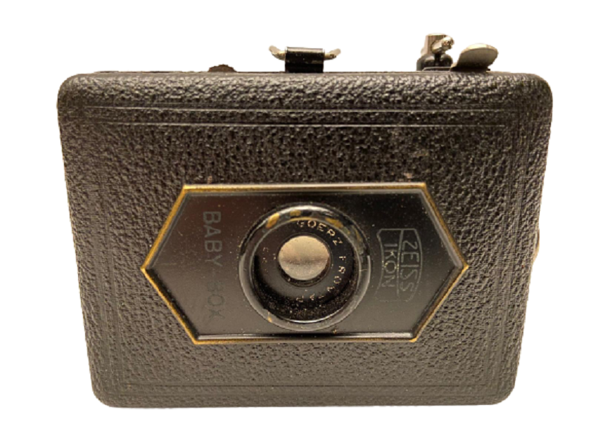 1930 ZEISS IKON BABY BOX DERİ ÇANTALI CAMERA FOTOGRAF MAKİNESİ 
