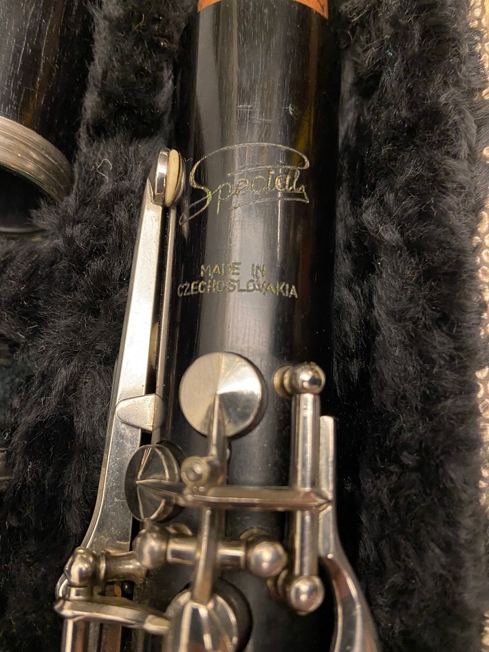 1950 ÇEKOSLAVAKYA SELMER MARKA ORİJİNAL ÇANTASINDA TAM TAKIM SORUNSUZ KLARNET 