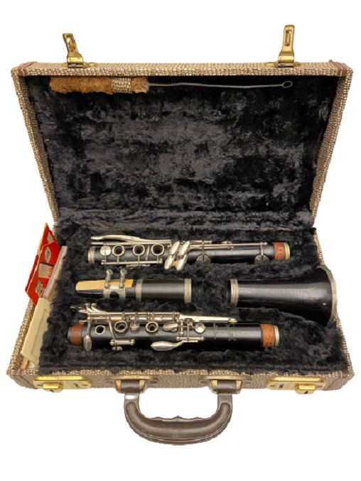 1950 ÇEKOSLAVAKYA SELMER MARKA ORİJİNAL ÇANTASINDA TAM TAKIM SORUNSUZ KLARNET 