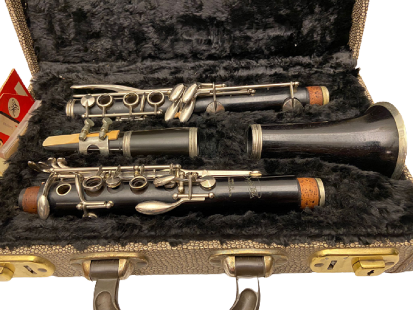 1950 ÇEKOSLAVAKYA SELMER MARKA ORİJİNAL ÇANTASINDA TAM TAKIM SORUNSUZ KLARNET 