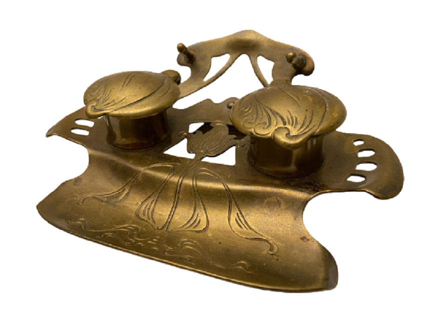 1920 PİRİNC OSMANLI PAZARINA YAPILMIŞ GES. GESCH. DAMGALI CİFTLİ KAPAKLI HOKKA