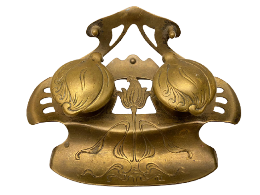 1920 PİRİNC OSMANLI PAZARINA YAPILMIŞ GES. GESCH. DAMGALI CİFTLİ KAPAKLI HOKKA